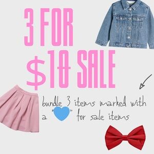 💙3FOR10! sale